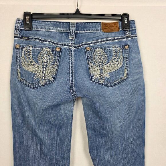 Adiktd Bootcut Jeans 6 W29 Embellished Pockets - Picture 5 of 10